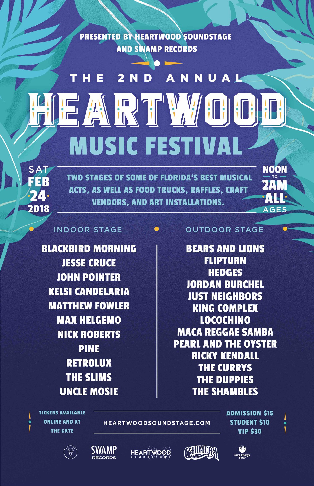 The 2nd Annual Heartwood Music Festival Heartwood Soundstage